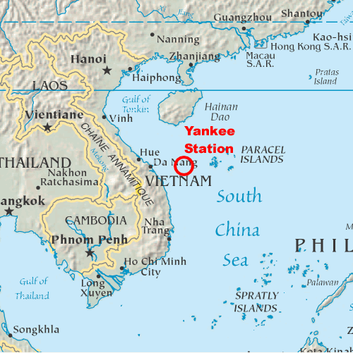 Yankee Station map