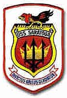 USS Saratoga CV60 patch